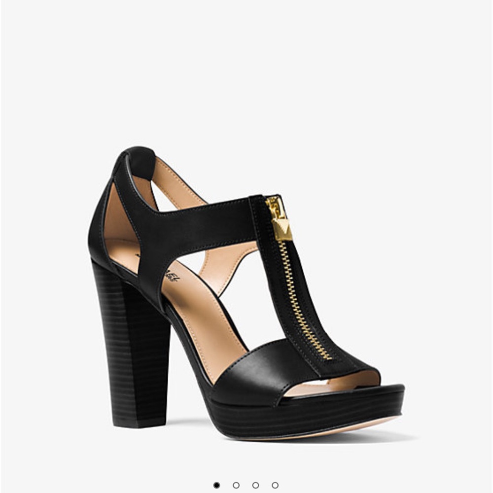 Berkley Lock Leather Platform Sandal